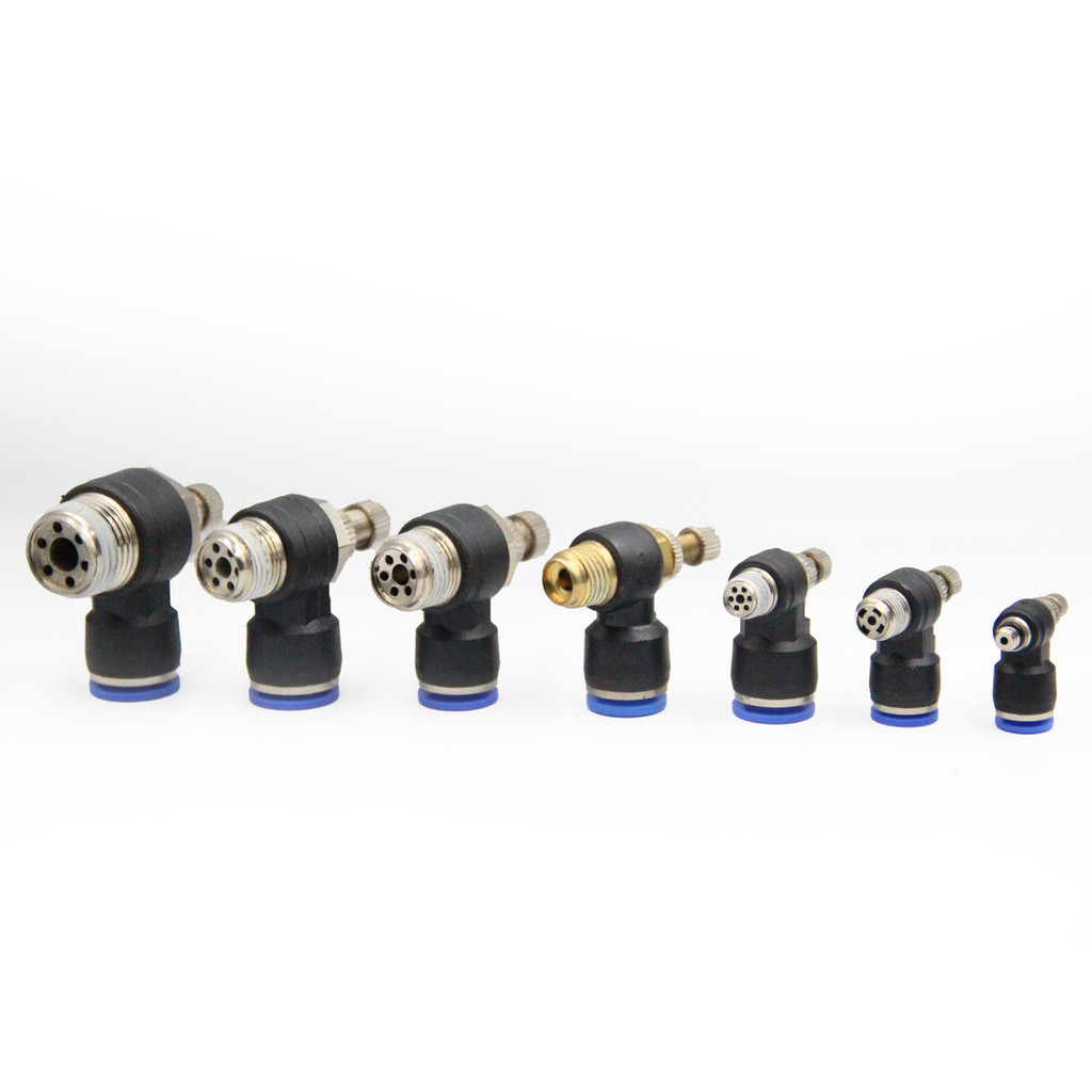 Super blow Store สปีดคอนโทรล เกลียวนอก SL Fitting ตัวปรับลม SL06-04/SL08-01/SL08-02/SL08-04/SL10-01/