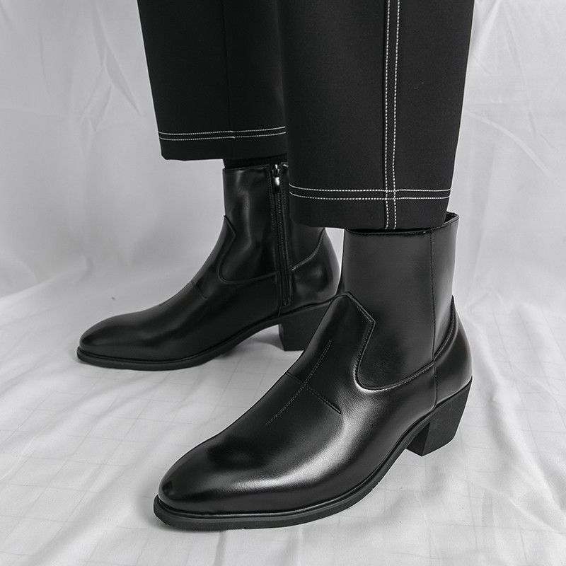 Mens Chukka Boots Mens Dress Boots Oxford Leather Boots Famal Chelsea Boots for Men