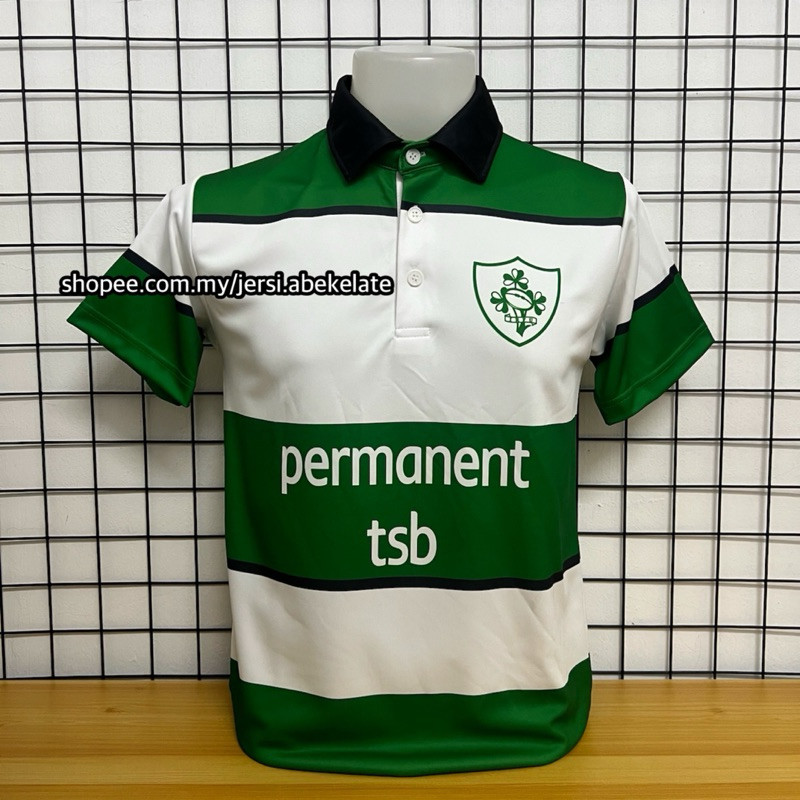 Ireland Vintage Ragbi Jersey Tshirt เสื้อไมโครไฟเบอร์ Limited Edition