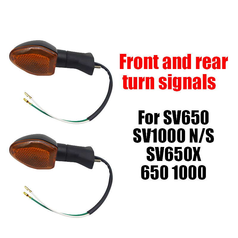 รถจักรยานยนต์ไฟเลี้ยว LED ไฟแสดงสถานะสําหรับ SUZUKI SV650 SV1000 N/S SV650X SV 650 1000 650X X
