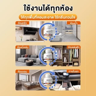 น้ำหอมดับกลิ่น น้ำหอมปรับอากาศ กำจัดควันน้ำมัน ดูดกลิ่น ดับกลิ่น ใช้งานได้นาน 90 วัน กำจัดกลิ่นอับชื้น ในร่ม