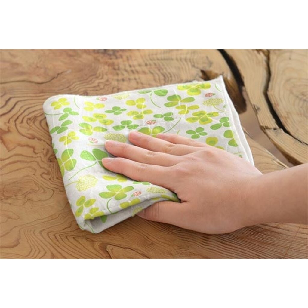 Omocha | (Hana ดอกไม้-Maruyama fukin 40x35 cm) - Kitchen Towel ผ้าเช็ดจานญี่ปุ่น ลายดอกไม้