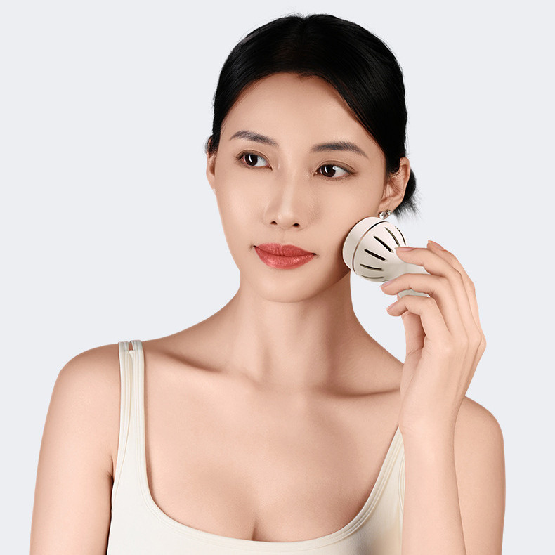 พร้อมสต็อก Bianstone Moxibustion Pot Peach Blossom Moxibustion Facial Face Dedicated Handy Tool Scraping Household Stick