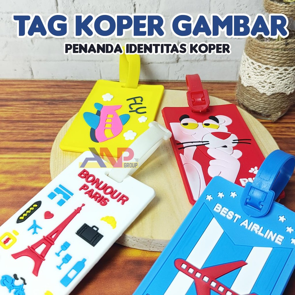 ANP88 Image แท็กกระเป๋าเดินทาง / เครื่องหมายกระเป๋าภาพ / เครื่องหมายระบุกระเป๋าเดินทาง