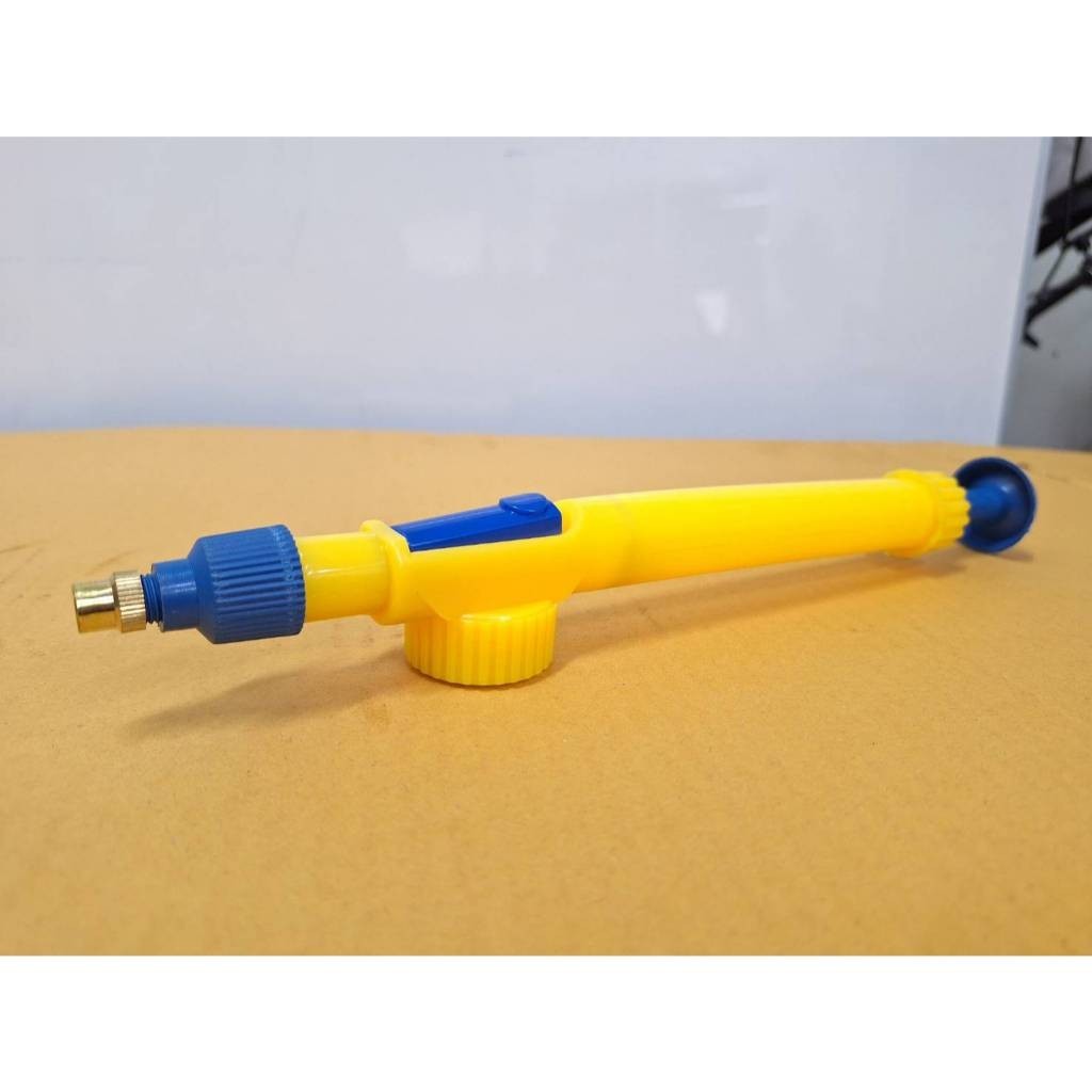 หัวกระบอกฉีดน้ำแรงดัน หัวฉีดแรงดัน หัวฉีดพ่นยา หัวทำมาจากทองเหลือง สามารถปรับระดับได้ตามการใช้งาน - รูปที่ 2