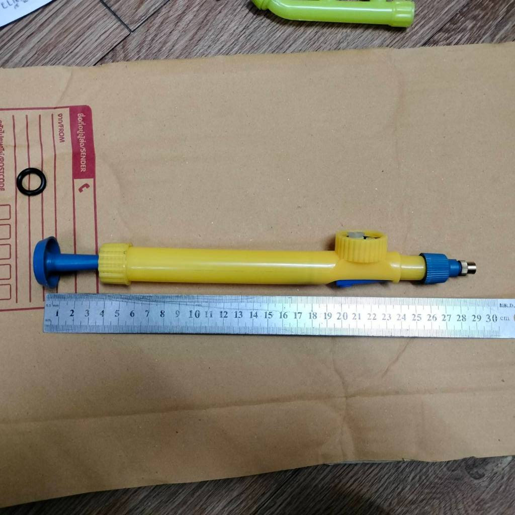 หัวกระบอกฉีดน้ำแรงดัน หัวฉีดแรงดัน หัวฉีดพ่นยา หัวทำมาจากทองเหลือง สามารถปรับระดับได้ตามการใช้งาน - รูปที่ 4