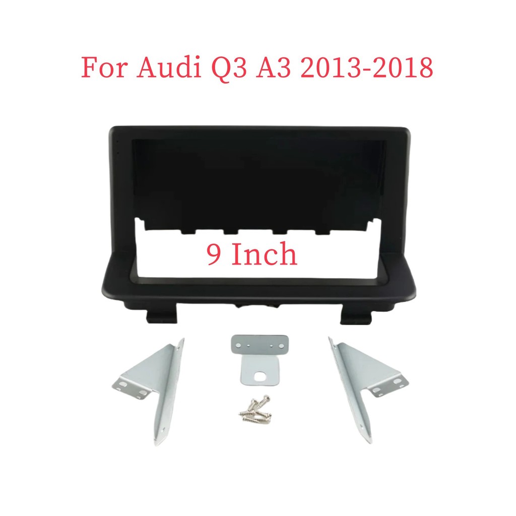 กรอบนําทาง AUDI Q3 เหมาะสําหรับ 2013-2018 AUDI Q3 (9INCH) แผงวาไรตี้นําทาง Android