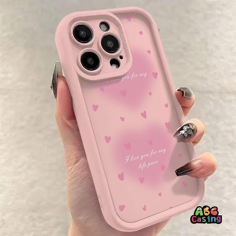 เข้ากันได้กับ IPhone 11 14 12 15 13 16 Pro Max 7Plus X XR XS Max  8 6S 15 7 6 Plus SE 2020 เคสแมวน่ารักหวานๆ