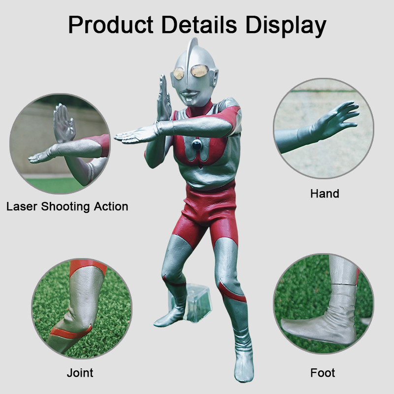 【Spot, quick delivery】 Xplus Ace Leo Ultraman 6 Brothers Ultraman  Hand-made ของขวัญเด็กของเล่น - รูปที่ 3