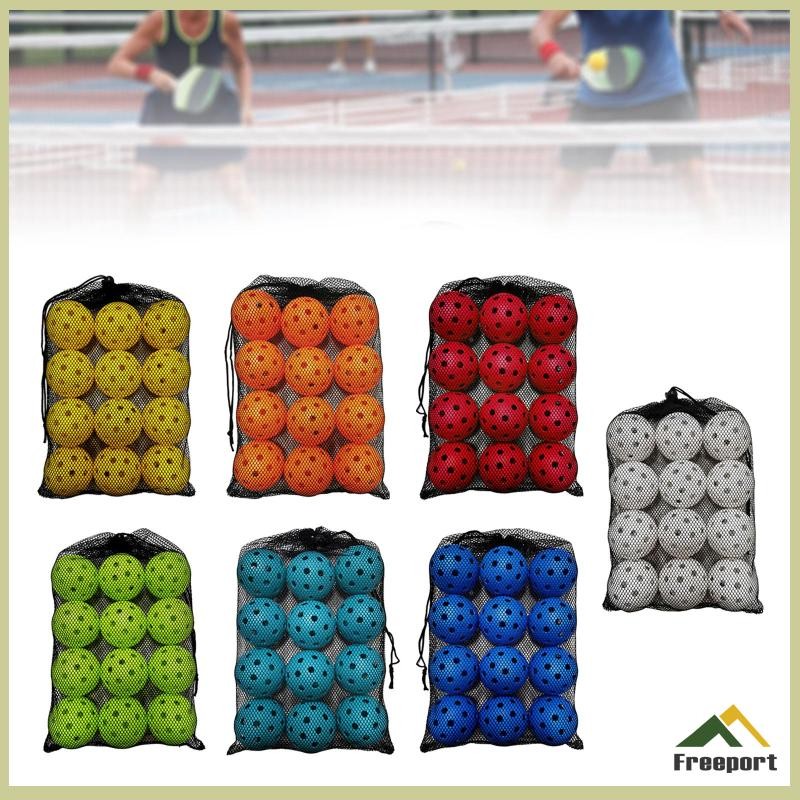 [Szgqmyyx1] 12x Pickleball Balls อุปกรณ์มาตรฐาน Professional Hollow Ball 74 มม.การฝึกอบรม Pickleball สําหรับ Sanctioned Tournament Play