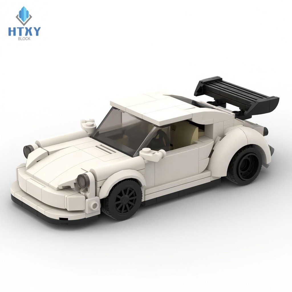 Porsche 911 rwb รถBuilding บล็อกของเล่นเด็ก 324PCS อิฐประกอบปริศนา MOC Racing รถรุ่น MOC-148114