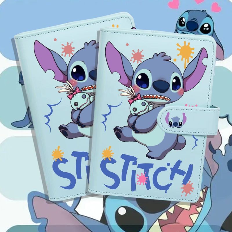 Stitch Cute Handbook Cartoon Notebook High-value Diary Learn Life Page Diary ของขวัญวันเกิด 5.22