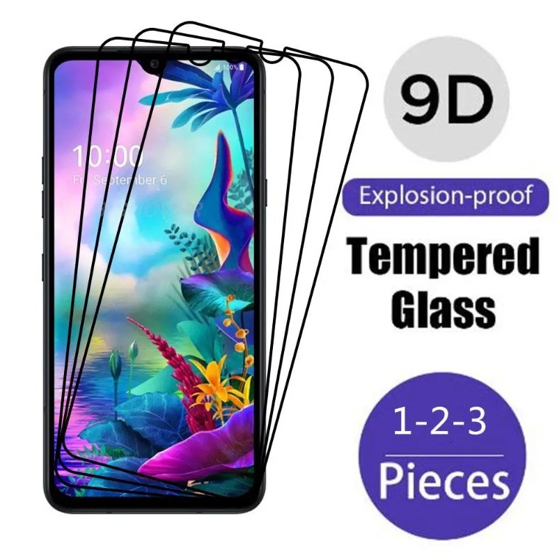 สําหรับ LG W41 W31 W30 Plus Pro 100D HD Black Edge ฟิล์มกระจกนิรภัยสําหรับ LG W11 W10 Alpha Stylo 6 