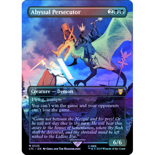 การ์ด EDH PlayTest - Abyssal Persecutor (สีดํา)