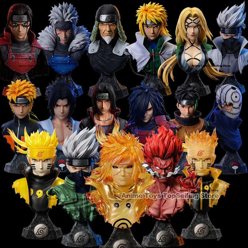 NARUTO Anime figure Madara Sasuke Kakashi Minato Figurine Figure GK PVC Statue Model Collectible Toy