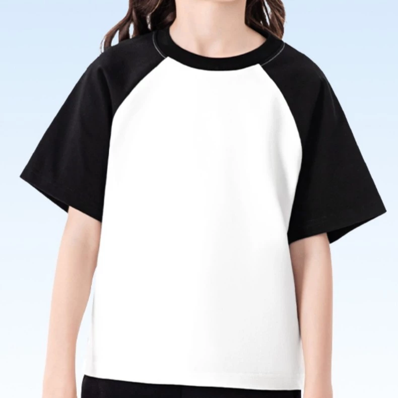 【จัดส่งภายใน 24 ชั่วโมง】เสื้อยืดแขนสั้นเด็ก หลายสีให้เลือก คอกลม สีสดใส ผ้านุ่มๆ ใส่สบาย ใส่ได้ทั้งเด็กชายหญิง thumbnail 10