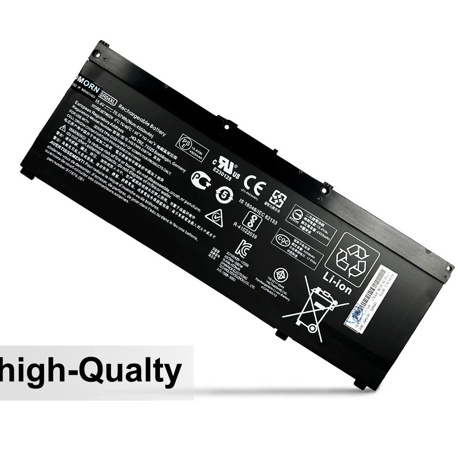 New SR04XL Laptop Battery for HP Omen 15-ce000 15-DC0000 17 III Pro for HP Pavilion 15-cb000 Gaming 