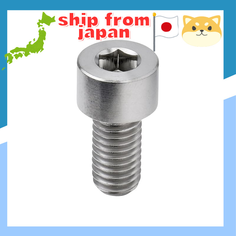 ZETA RACING Titanium Cap Bolt Straight M8 x [Length] mm P1.25 - DIRTFREAK D679[Number]