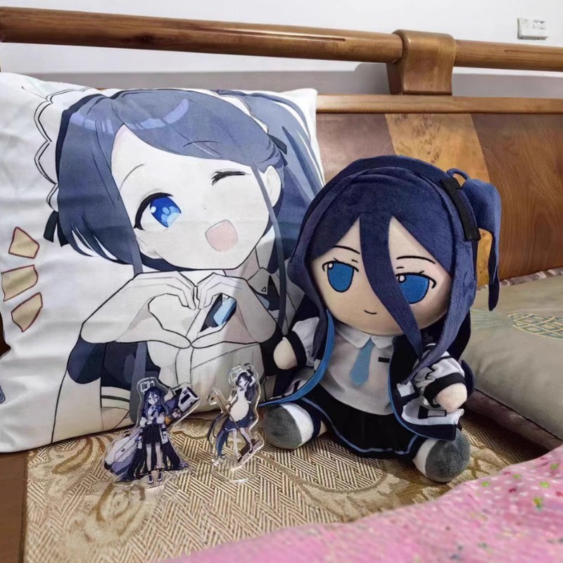 Blue Archive Tendo Alice Hayase Yūka Fufu ตุ๊กตาผ้ากํามะหยี่ของเล่นของขวัญคริสต์มาสสําหรับเด็กตกแต่ง