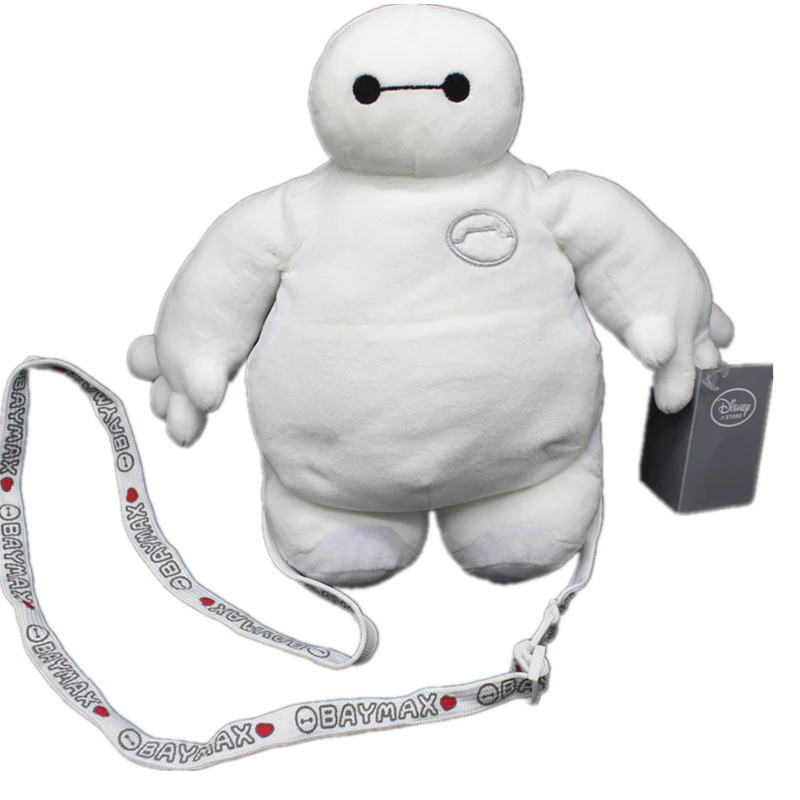 1piece Disney original cartoon Baymax messenger bag Baymax Plush Bag