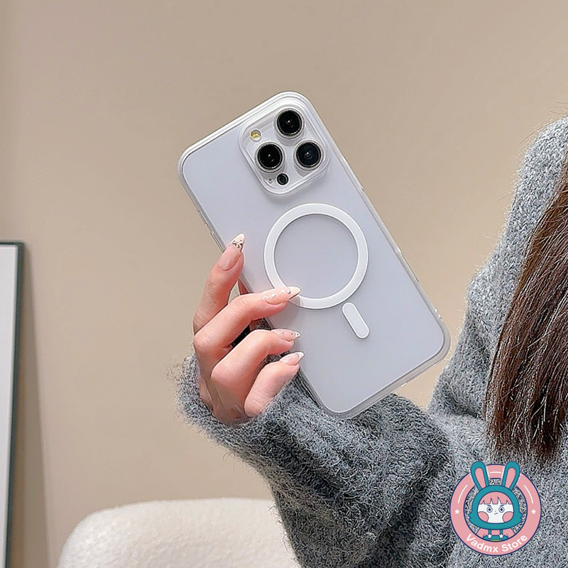 Ice Fog Magnetic Casing สําหรับ Redmi Note 14 13 12 Pro รูปที่ 6