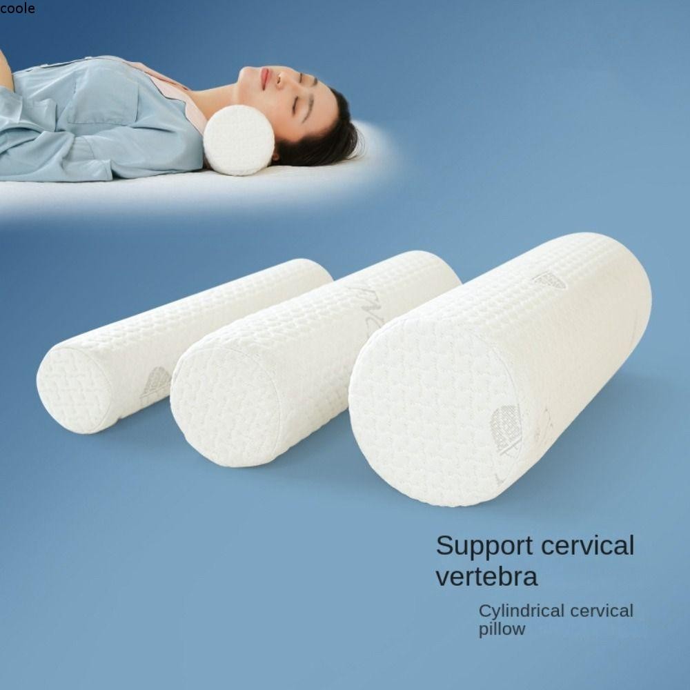 COOLE หมอนหัวกลม, หมอนนอนมัลติฟังก์ชั่นเมมโมรี่โฟม, Core Solid Slow Rebound หมอนทรงกระบอกนุ่มเอว