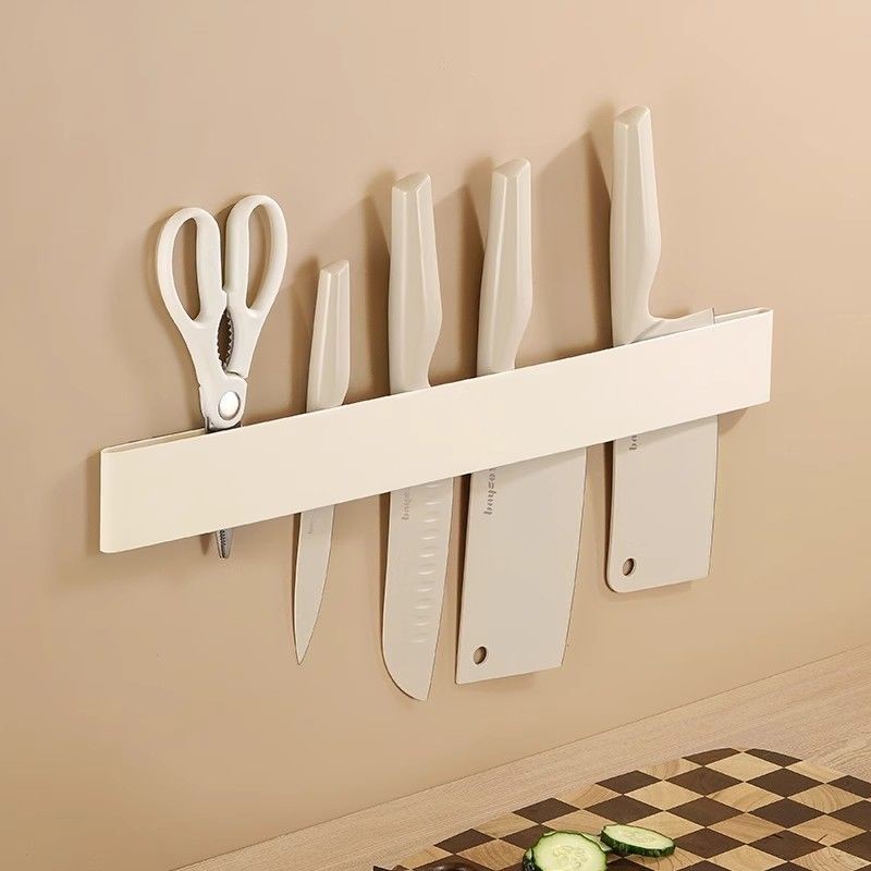 Preferred#Kitchen Knife Holder Storage Rack Knife Rack No-Drill Wall-Mounted Knife Block Organizer R