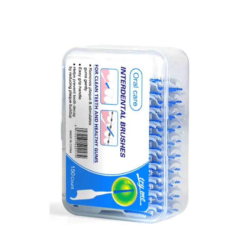 150/40ชิ้นซิลิโคน ฟันปลอม แปรงทําความสะอาดฟันไหมขัดฟันไม้จิ้มฟันทันตกรรมทันตกรรมแปรงระหว่างฟันน้ํา ไหมขัดฟัน - รูปที่ 7