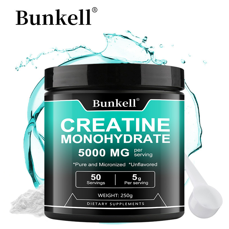 Bunkel Creatine Monohydrate Powder สร้างความแข็งแรงและสร้างกล้ามเนื้อ ได้อย่างง่ายดาย เข้าองค์กรฟิตเนสที่มีอยู่ของคุณ Regimen