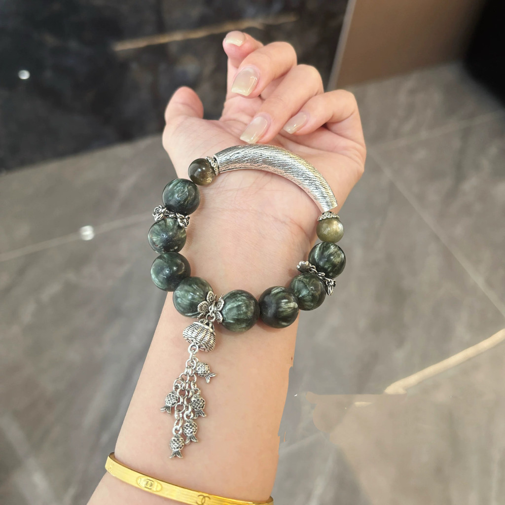 สร้อยข้อมือลูกปัด Spacer Distressed Receptacle DIY