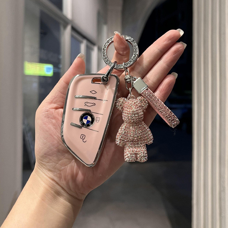 Suitable for BMW 5 Series X3 Series X5 Car Key Cover Blade X1 I3 IX3 1 Series X2 7 Series X6 Case Bu