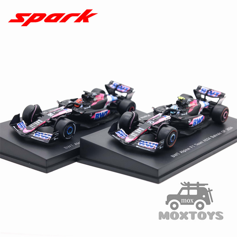 Sparky 1:64 BWT Alpine F1 ทีม A524 รถโมเดลDiecast