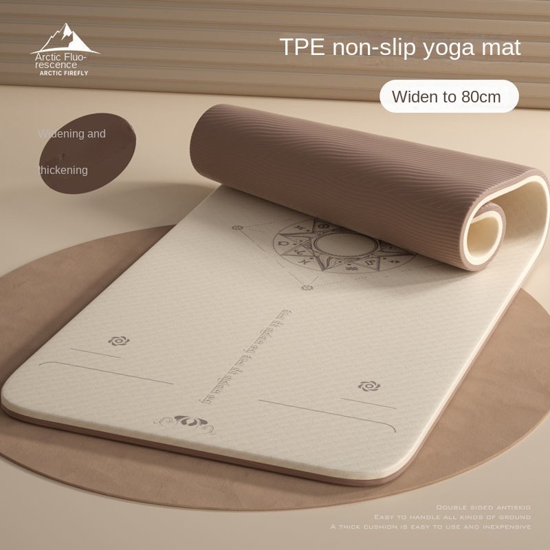 ในสต็อก เสื่อโยคะ เสื่อโยคะ jason แผ่นรองโยคะสำหรับผู้หญิง แผ่นรองโยคะลดน้ำหนัก ยาวพิเศษ หนา และกว้า