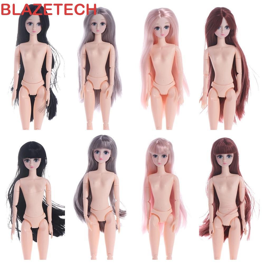BLAZETECH BJD Movable joint ตุ๊กตา, ผม Kawaii 30 ซม.แต่งตัวตุ๊กตา,เจ้าหญิงของเล่นของเล่นที่สวยงาม DIY 1/6 20-ข้อต่อตุ๊กตาสาว
