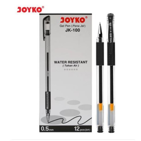 JOYKO JK 100 กันน้ํา DOLPEN / ปากกาเจล DOZEN-12 PCS WHOLESALE สําหรับขาย AGAIN QIRTOS SHOP
