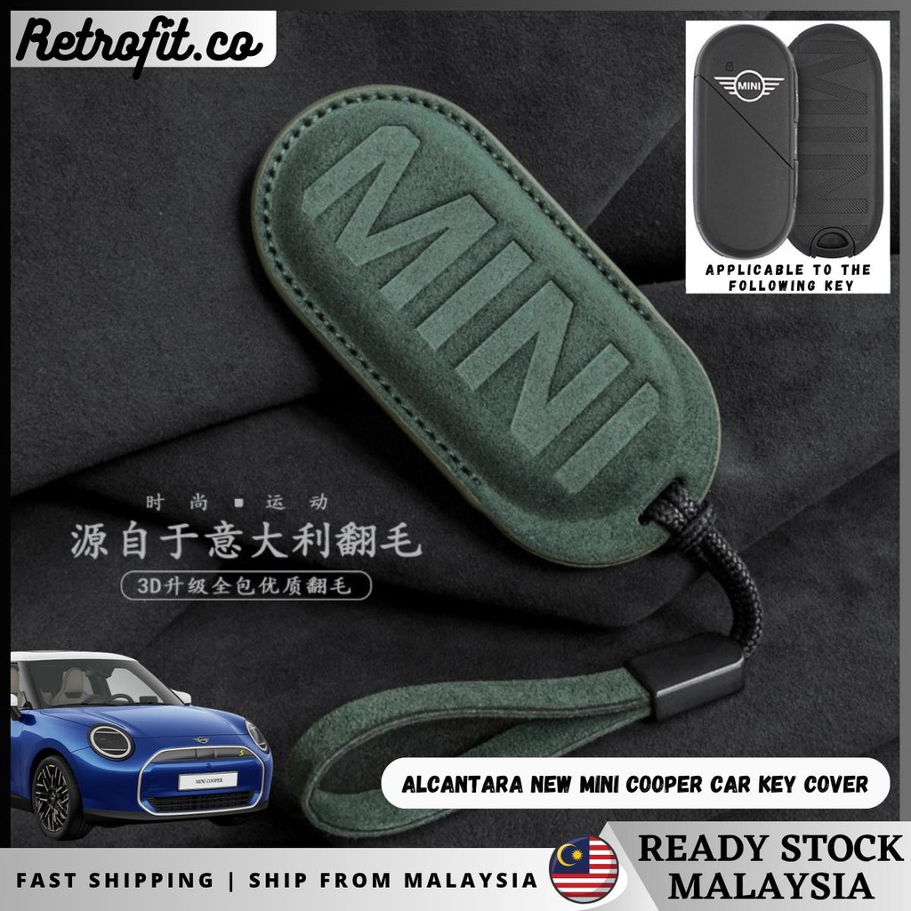 24 ~ 25 ใหม่ EV MINI Cooper ไฟฟ้า Alcantara กุญแจรถ Mini Countryman Convertible Aceman JCW Mini J01 