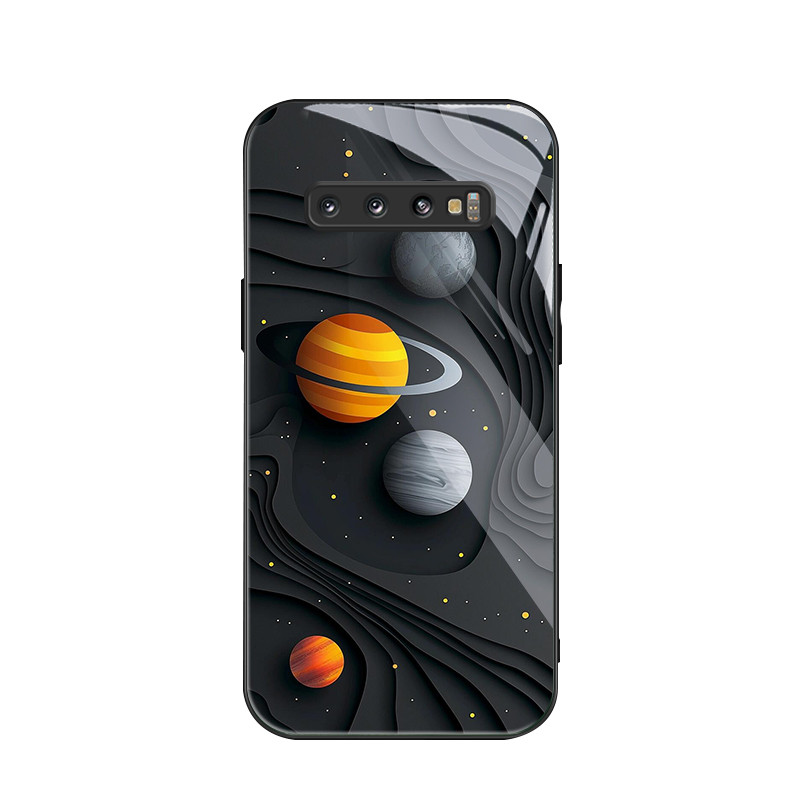 สําหรับ Samsung Galaxy S10+& Samsung S10 Plus , Starry Planet, บุคลิกภาพอินเทรนด์, เคสป้องกันโทรศัพท์ป้องกันการตก