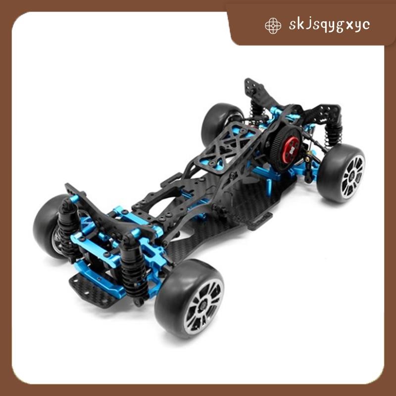 skjsqygxycDIY RC รถด้านหลังไดรฟ์ Drift Racing กรอบสําหรับ 1/10 Mini-ขนาด RC รถกรอบ Drift รถชุดรุ่น R