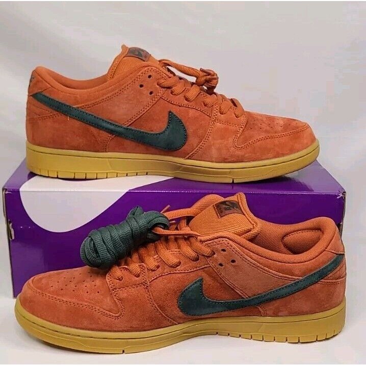 Nike SB Dunk Low Burnt Sunrise | บุรุษ  | Orange Vintage Green Gum + Lacessp881