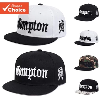 Flat-Brim Hip-Hop หมวกแบนสําหรับผู้ชายปักตัวอักษร Streetwear หมวกปรับได้สําหรับสไตล์เมือง