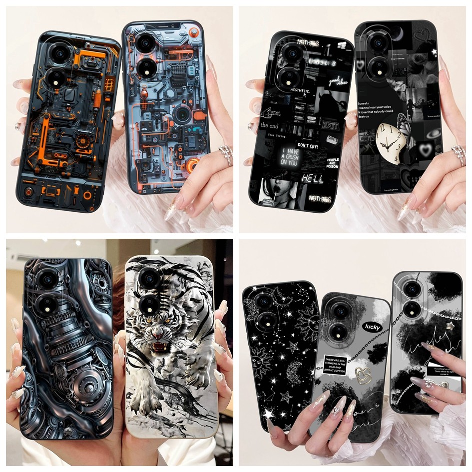 นุ่มสําหรับ Honor X5 X 5 Plus ฝาครอบ VNA-LX2 WOD-LX1 WOD-LX2 X5Plus Cool แฟชั่น Space กล้องป้องกันซิ