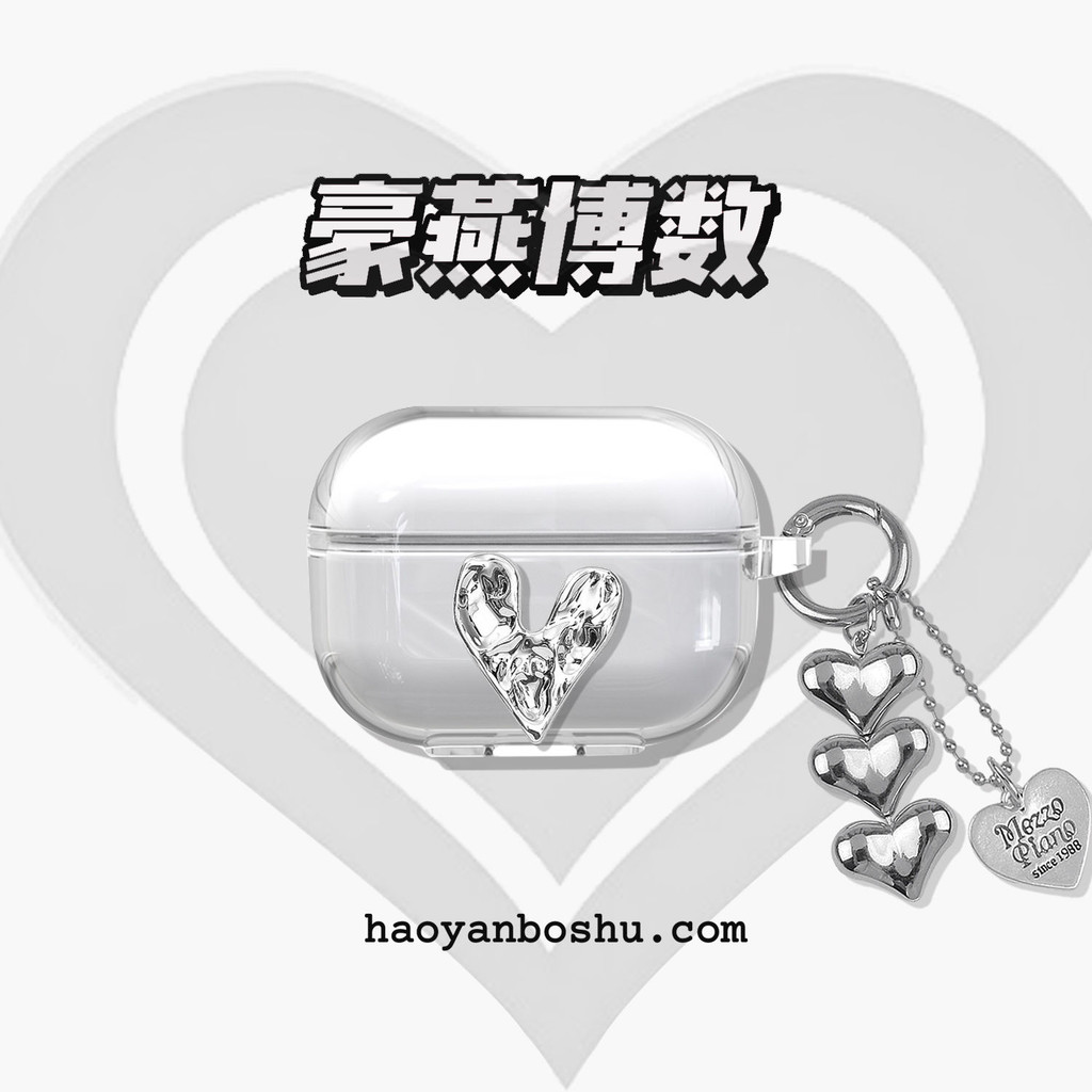 แฟชั่นที่เรียบง่ายเหมาะสําหรับ Lenovo Lenovo ea230 สามมิติไฟฟ้ารักหูฟังไร้สายกรณี ea230 Niche โปร่งใ