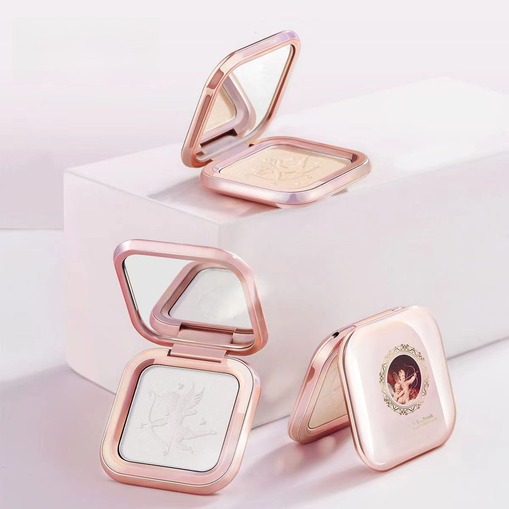 คัดสรรระดับพรีเมียม # แผ่นไฮไลท์ ZEESEA Angel Cupid สำหรับคอนทัวร์ แพลตต์ปรับสีสว่าง กลิตเตอร์เพชร 3