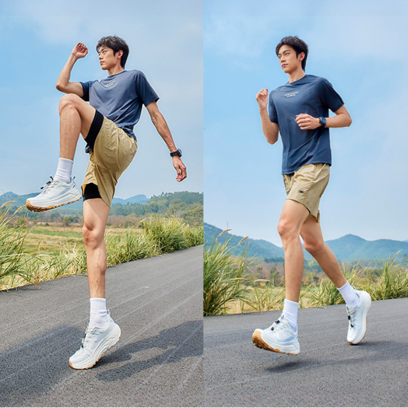 CAMEL CROWN รองเท้าวิ่งกันลื่นสำหรับผู้ชาย รองเท้ากีฬาดูดซับแรงกระแทกและทนต่อการสึกหรอ - รูปที่ 4