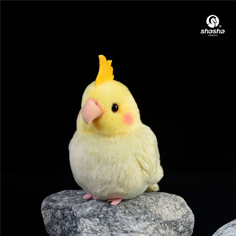 ของเล่นตุ๊กตานกกระตั้วจําลองน่ารัก ของขวัญสําหรับเด็กผู้หญิง
