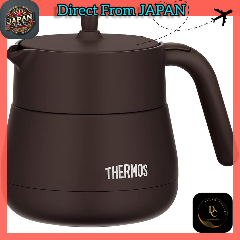 Thermos Vacuum Insulated Tea Pot with Strainer - Available in 450ml and 700ml Sizes