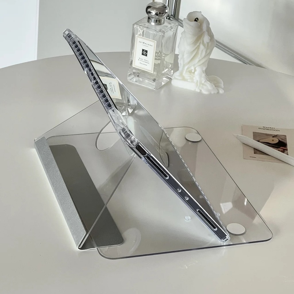 NEW Crystal 360rotating case for pad pro11 air4/air5/10.9 Air6/Air7 gen10/gen11 gen7/8/9 เคสใสไอแพด