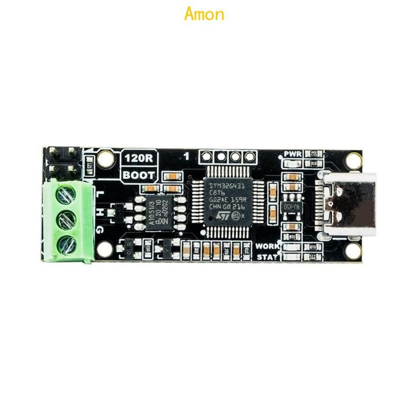 Amon USB to CAN เครื่องวิเคราะห์ Protocol CAN2 0 อ้างอิงจาก STM32G431C8T6 สําหรับ CANable