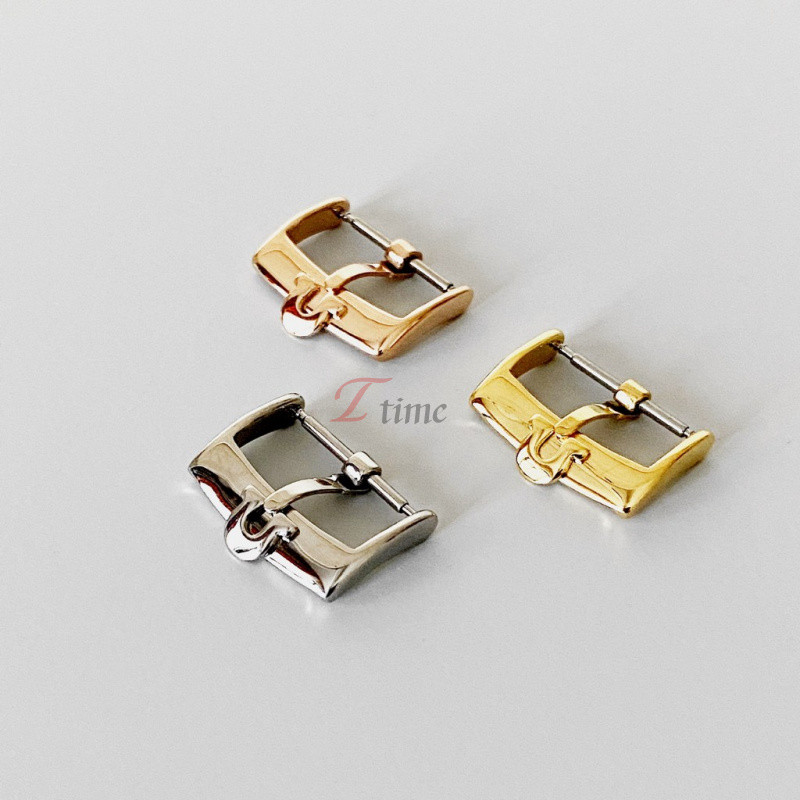 ปรับให้เข้ากับโอเมก้าเข็มกลัดผีเสื้อเข็มกลัดสายรัดหัวเข็มขัด omeg นาฬิกาอุปกรณ์เสริมเข็มขัดหัวเข็มขัด 16 18 20 มม. ปุ่ม