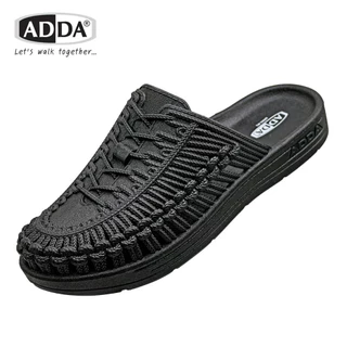 ADDA 19901 แท้! รองเท้าแตะชาย สวมลายถัก ทนน้ำ ทนแดด ฉีดขึ้นรูป ไม่ใช่กาว พร้อมส่ง!